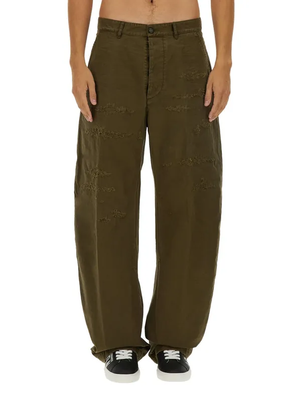 Ripped Big Chino Pants - Dsquared2