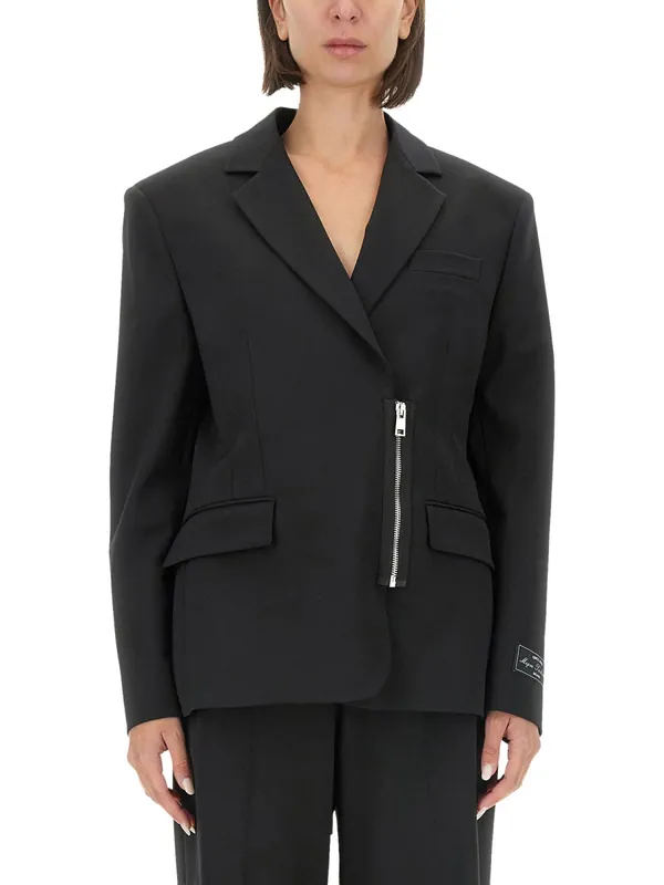 Jacket With Zip - MSGM