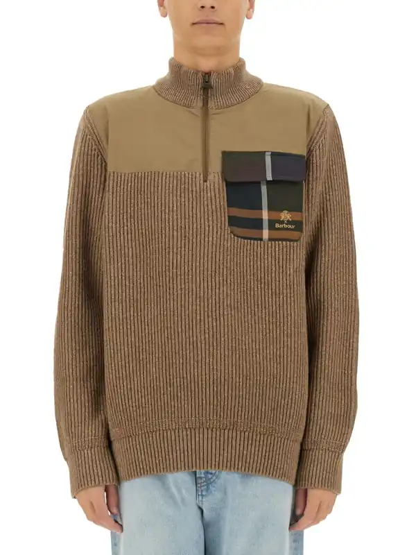 "Miller" Jersey - Baracuta X Barbour