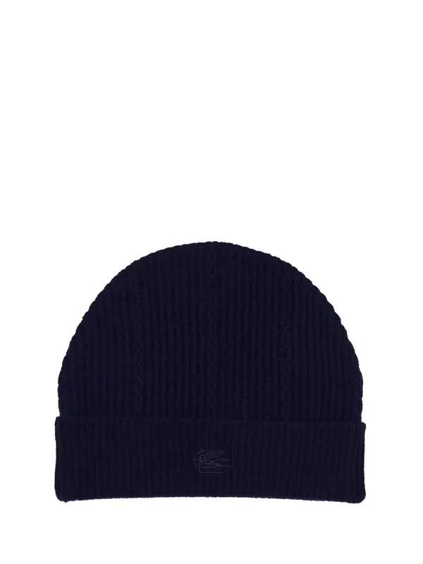 Beanie Hat With Logo - Etro