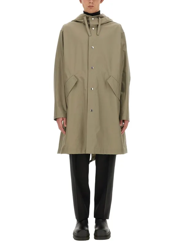 Parka With Logo - Jil Sander