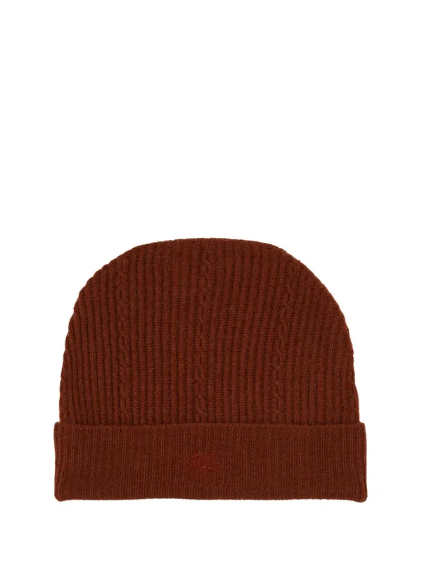 Beanie Hat With Logo - Etro