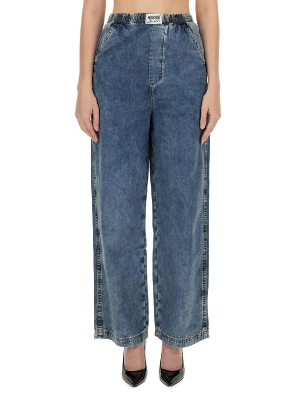 Jeans Wide Leg - Moschino