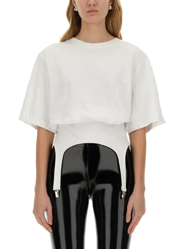 T-Shirt With Suspenders
