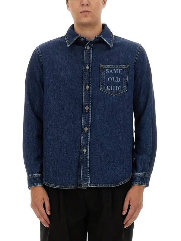 "Same Old Chic'" Shirt - Moschino