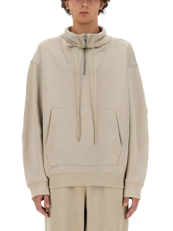 Zip Sweatshirt. - Helmut Lang