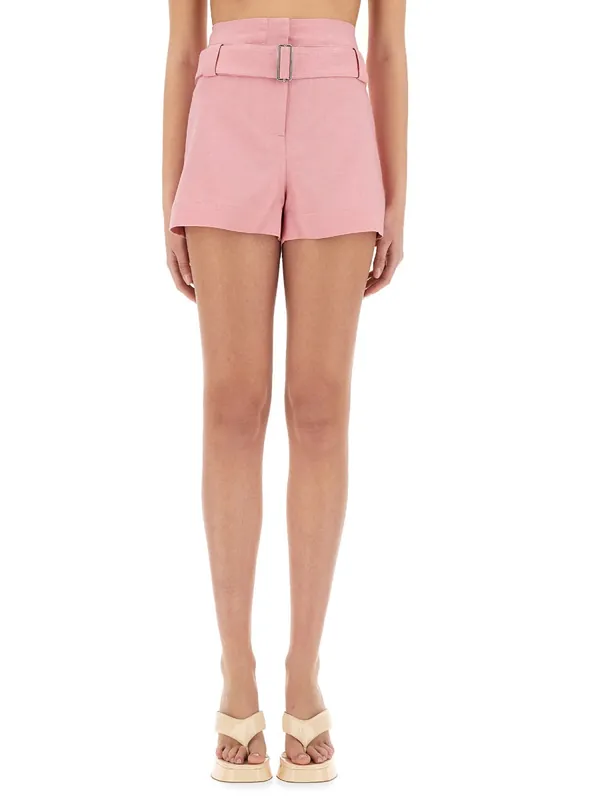 Belted Shorts - MSGM