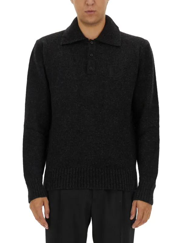 Wool Polo. - Dolce & Gabbana