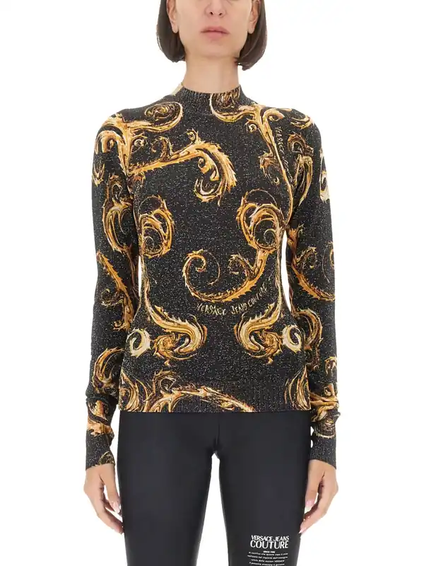 Lurex Knit T-Shirt