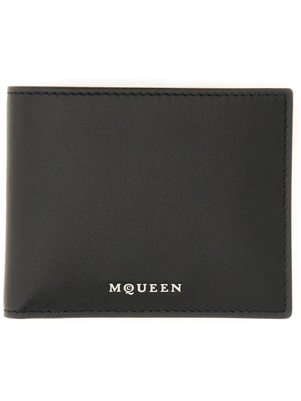 Wallet With Logo - Alexander McQueen
