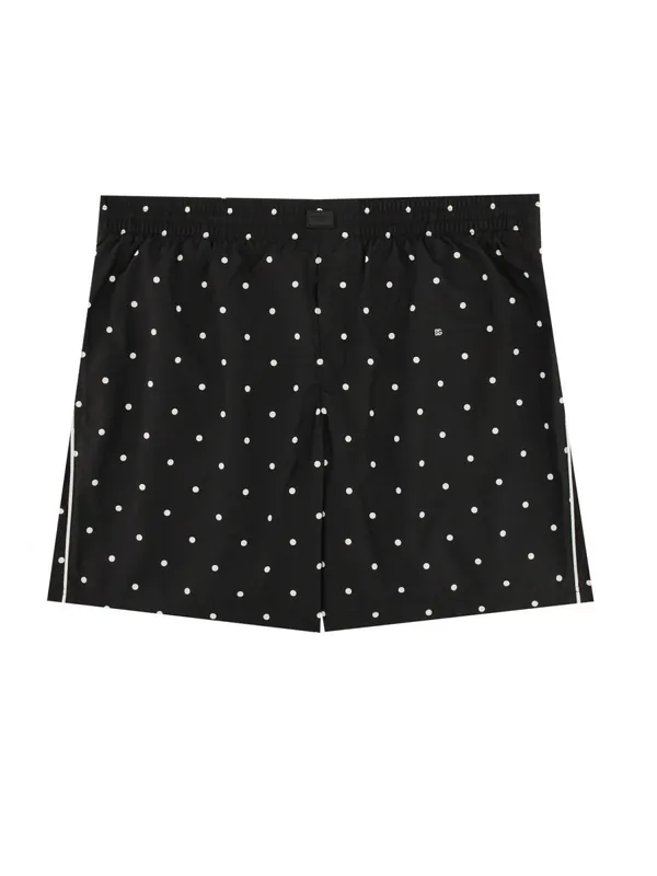 Polka Dot Print Swimsuit - Dolce & Gabbana