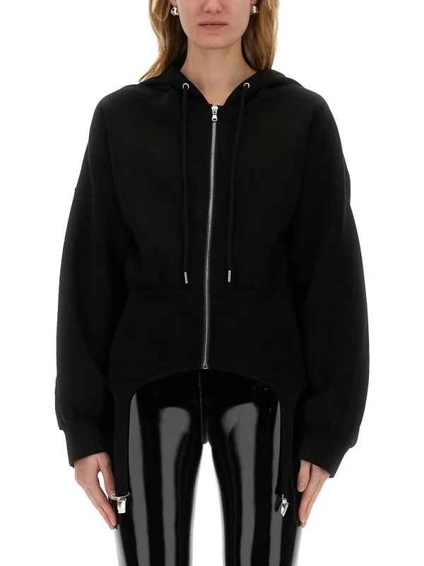 Sweatshirt With Suspenders - Fiorucci