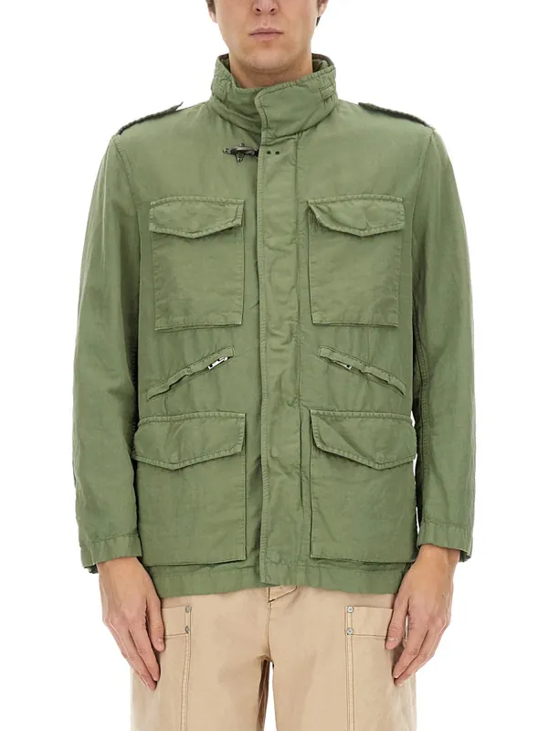 Jacket With Pockets - Fay