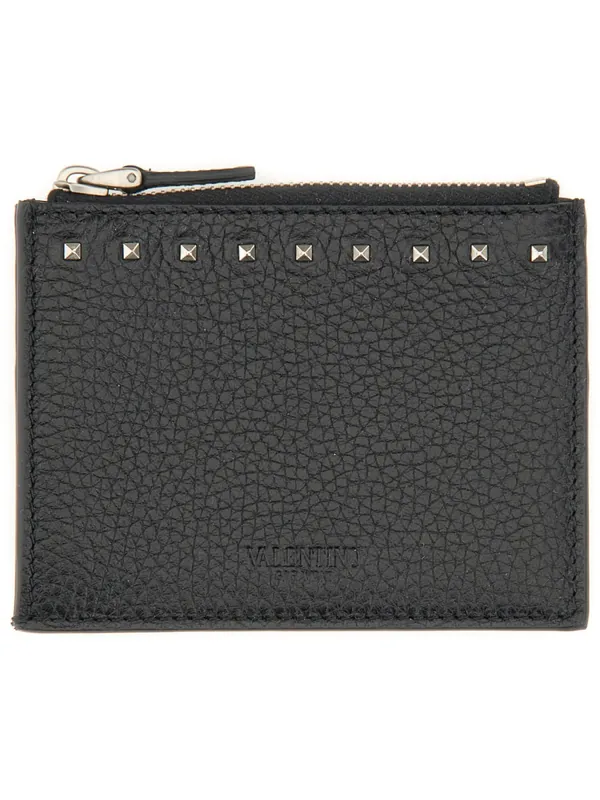 "Rockstud" Card Holder - Valentino Garavani