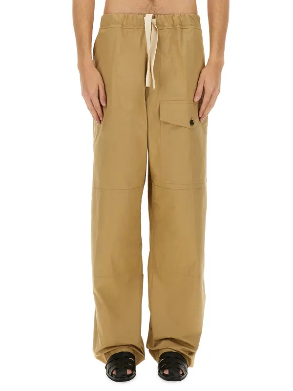Cotton Pants - Dries Van Noten
