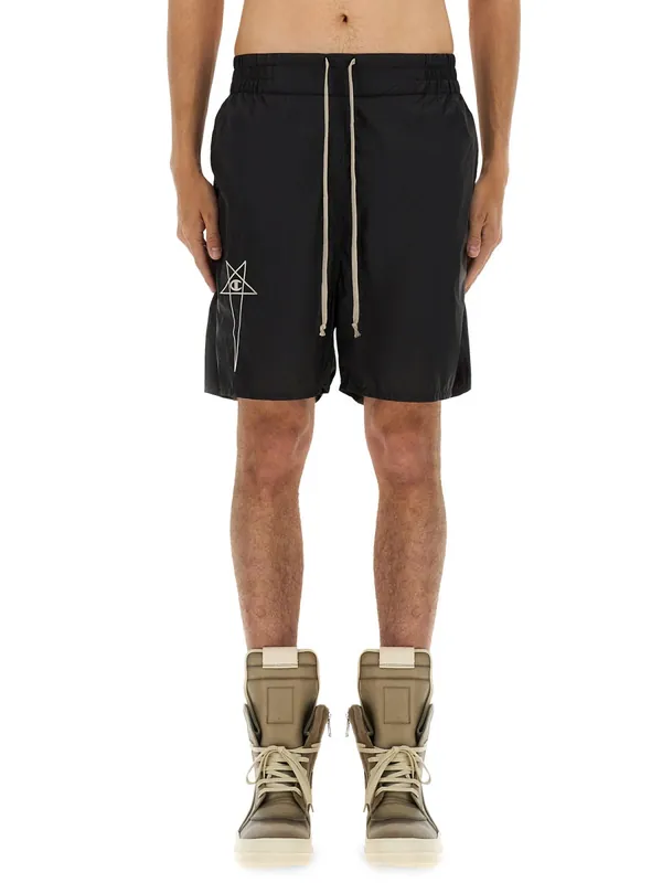 Nylon Shorts - Rick Owens X Champion