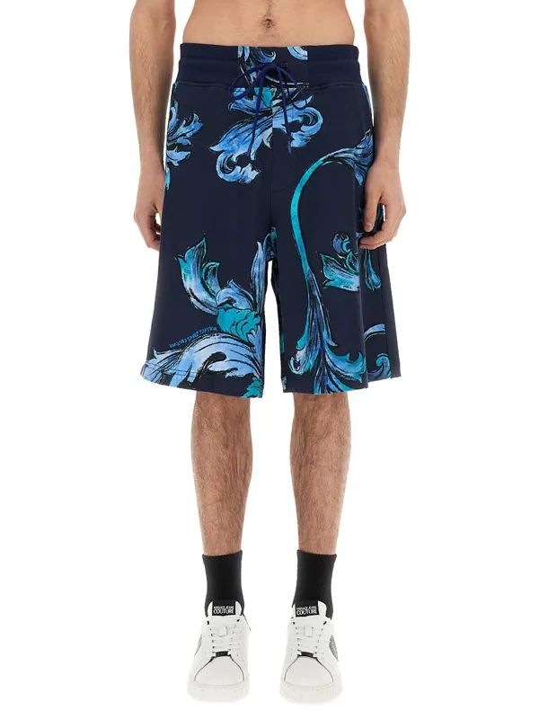 Sports Shorts Outline Baroque - Versace