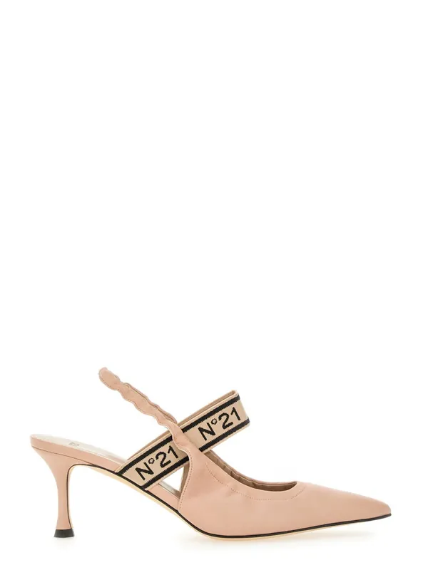 Slingback With Logo - N°21