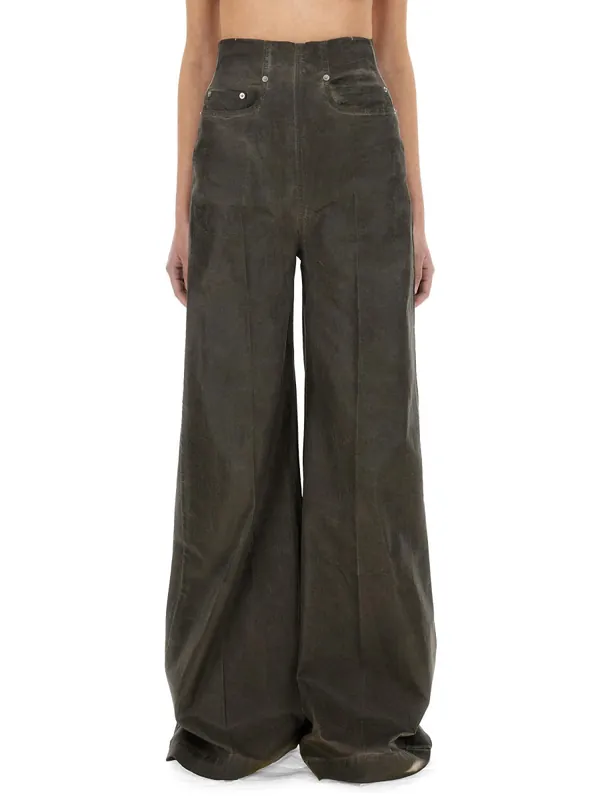 "Dirt Cooper" Denim Pants - Rick Owens DRKSHDW