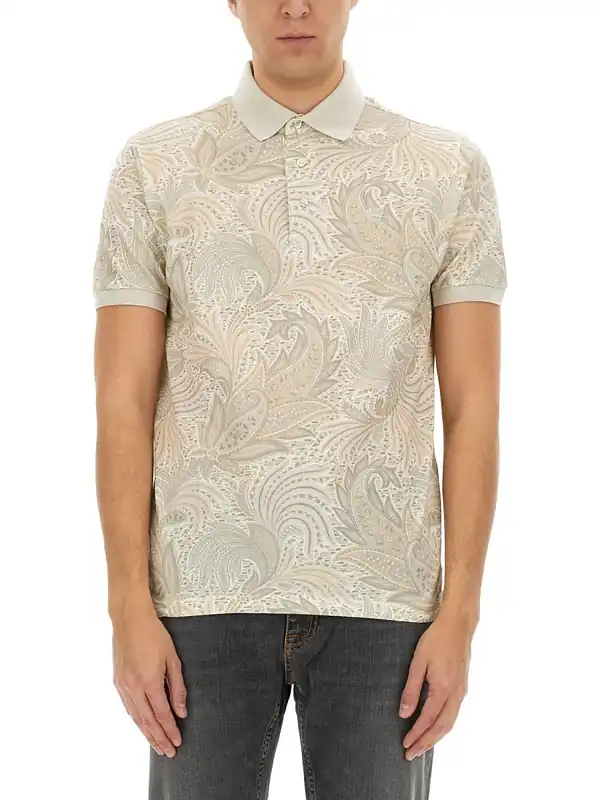 Polo Shirt With Print - Etro