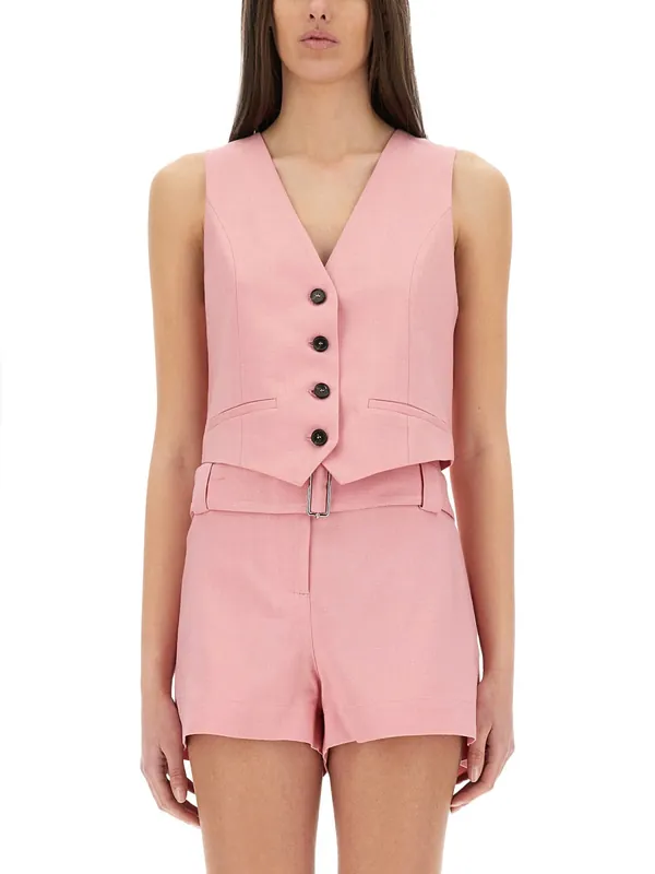 Cropped Vest - MSGM