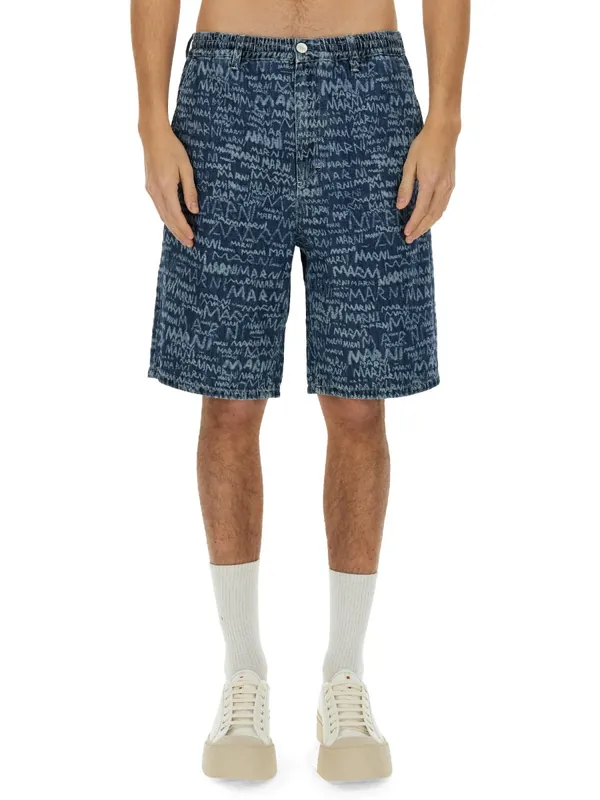 Short In Denim - Marni