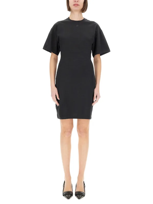 Short Cotton Dress - Courrèges