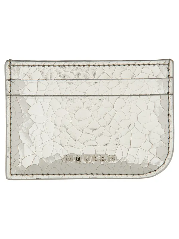 Leather Card Holder - Alexander McQueen
