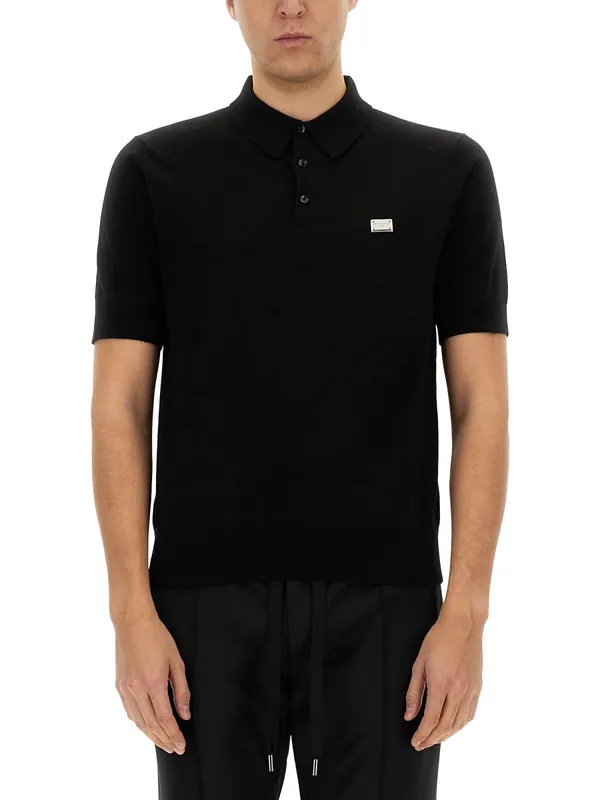 Polo With Logo - Dolce & Gabbana