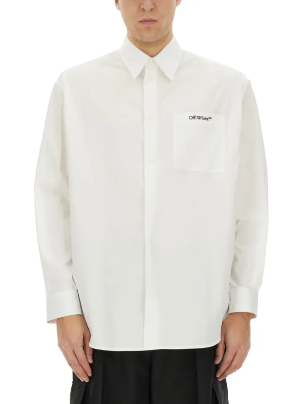 Shirt With Logo - Off-White