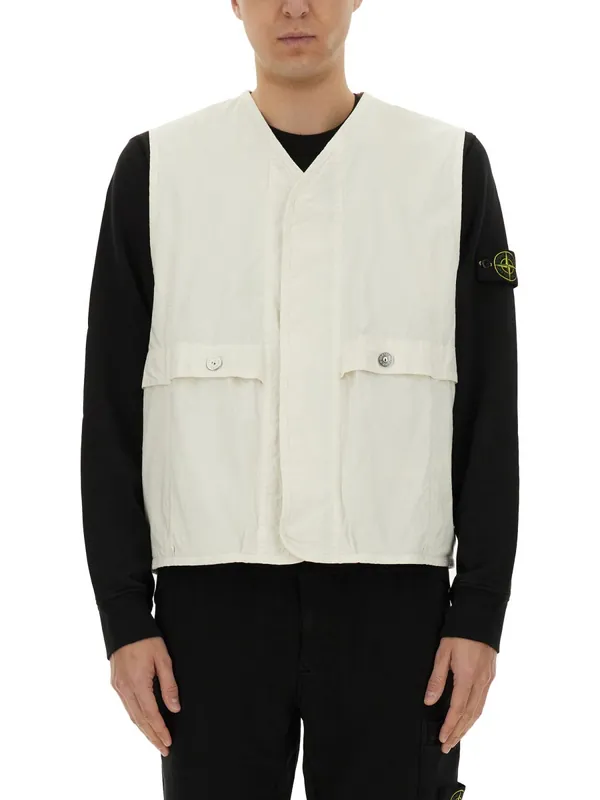 Vests With Logo - Stone Island