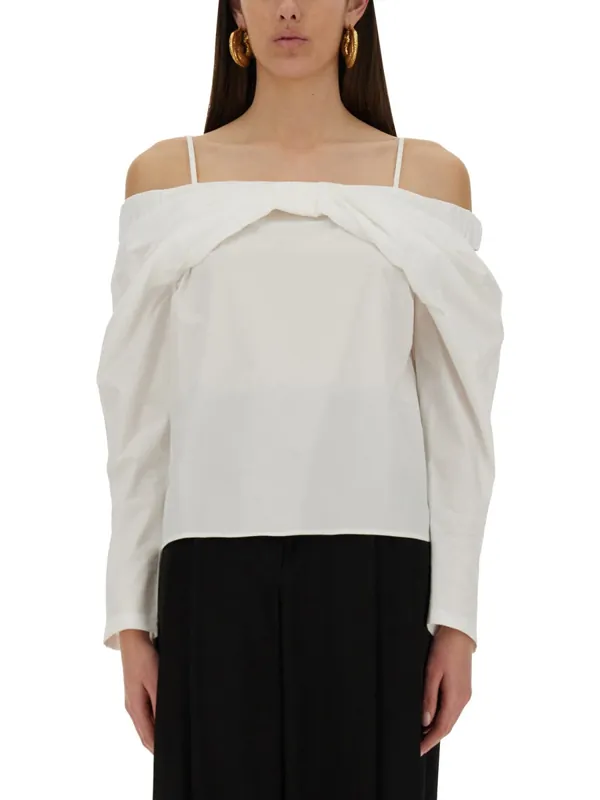 "Off-Shoulder" Shirt