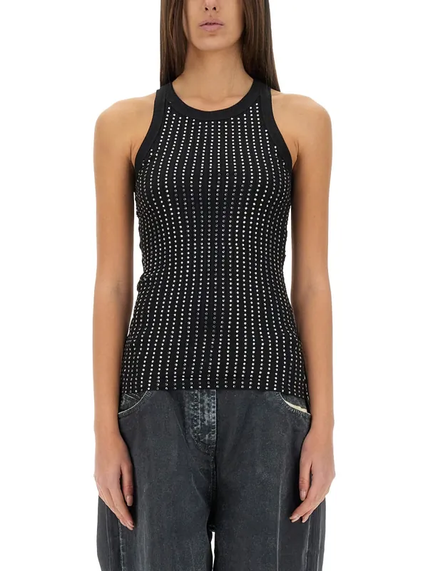 Tank Top "Black" - The Attico