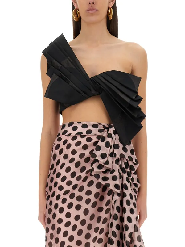 "Twisted Polka Dots" Top - Nina Ricci