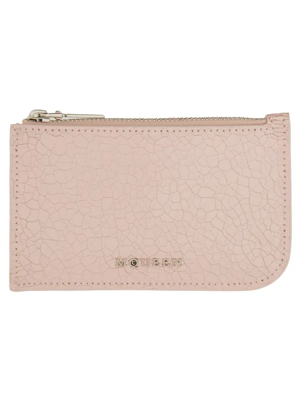 Card Holder With Logo - Alexander McQueen