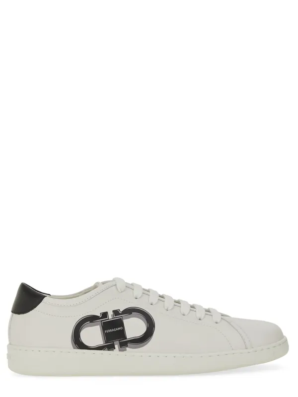 "Double Gancini" Sneaker - Ferragamo