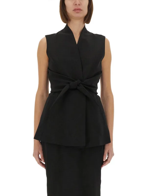 Structured Sleeveless Jacket - Rick Owens