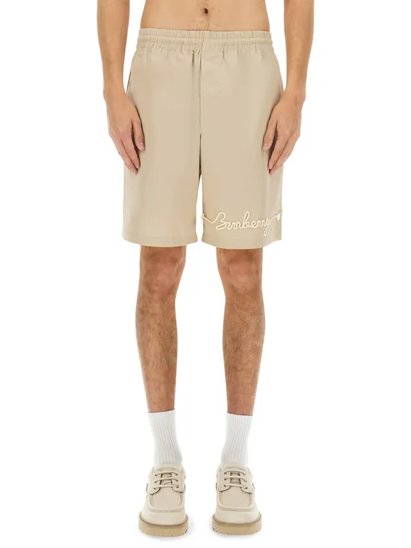 Nautical Style Logo Shorts - Burberry
