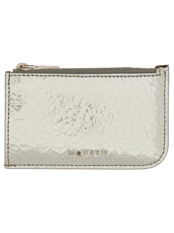 Card Holder With Logo - Alexander McQueen
