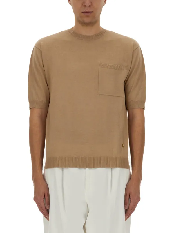 Wool And Silk Sweater - Moschino