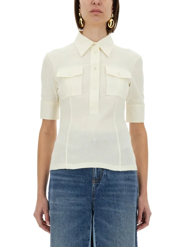 Slim Fit Polo. - Chloé