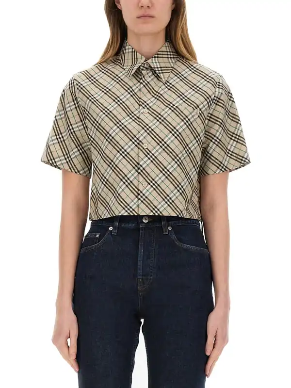Cropped Shirt - Burberry