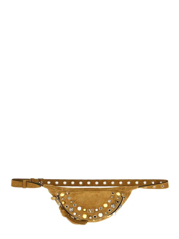 Nellcôte Pouch In Suede - Valentino Garavani