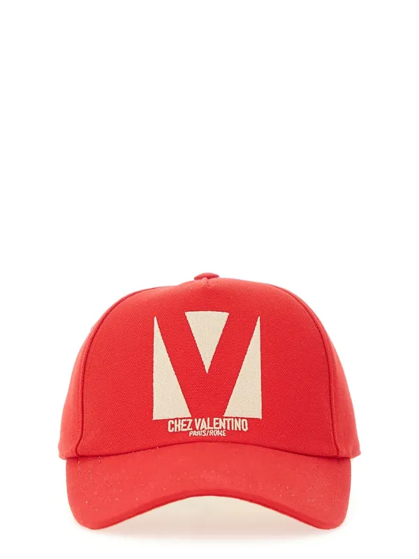 "Chez Valentine" Baseball Hat - Valentino Garavani