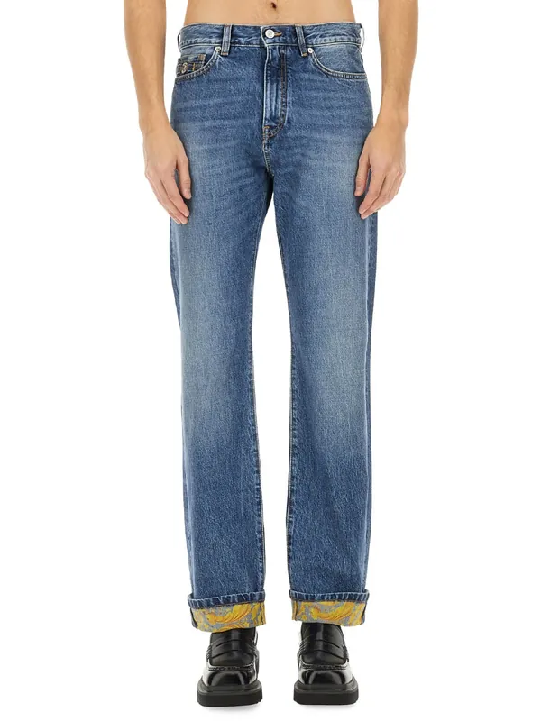 Jeans In Denim - Versace