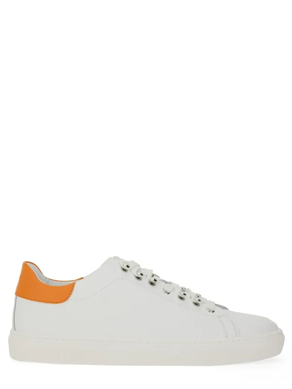 Leather Sneaker - Moschino