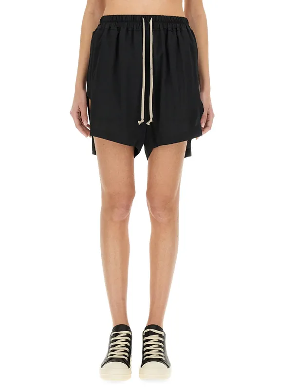 Relaxed Fit Bermuda Shorts - Rick Owens