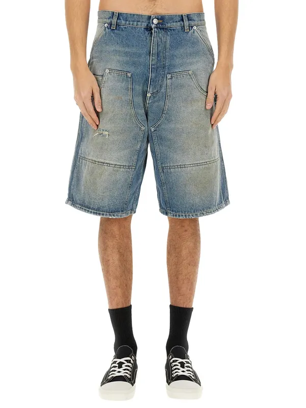 Denim Shorts - Moschino