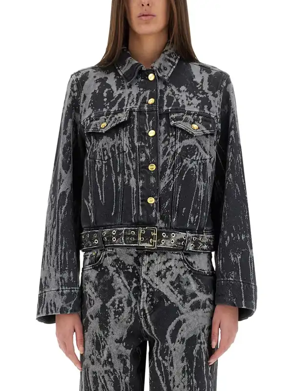 Heavy Denim Jacket - Ganni