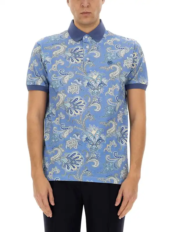 Polo Shirt With Print - Etro